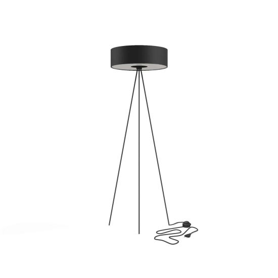 Lampa podłogowa CADILAC III BLACK BL 7988 Nowodvorski - zdjęcie produktu