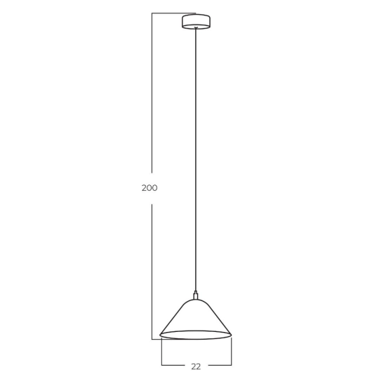 Lampa wisząca CAPRI C AZ5652 AZZARDO