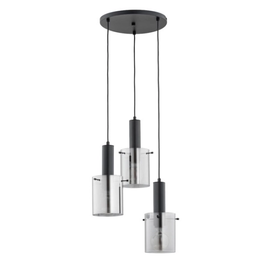 Lampa wisząca CELIA CZARNA 3xE27 62414 ALFA