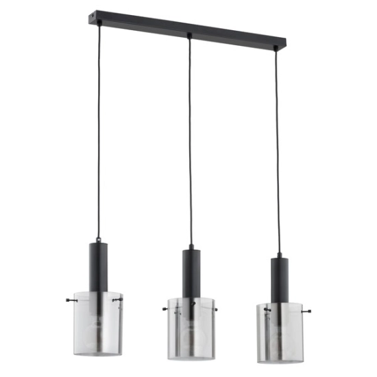 Lampa wisząca CELIA CZARNA 3xE27 62402 ALFA
