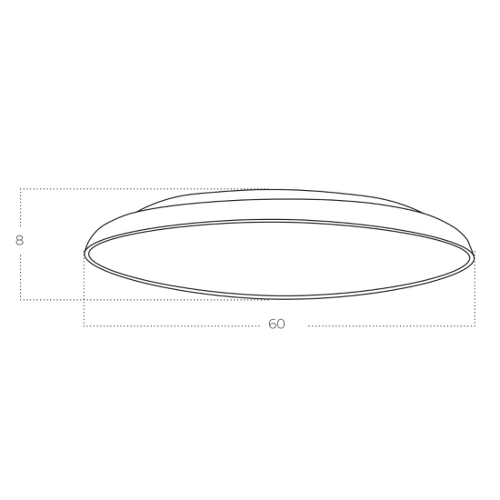 Lampa sufitowa CLARA CCT SWITCH DIMM AZ5801 LED 50W 3000-6000K czarny AZZARDO