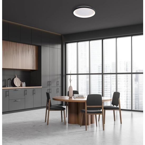 Plafon Raden CLN-3151-M-BK Italux - zdjęcie 2