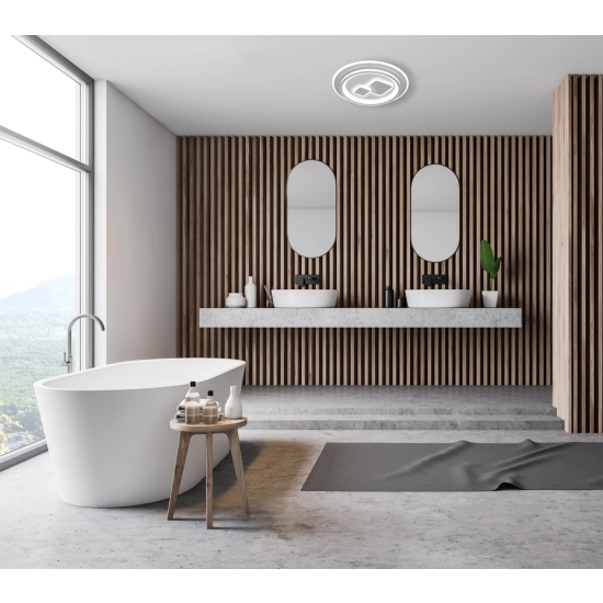 Plafon Parco CLN-52185A-WH Italux - zdjęcie 3