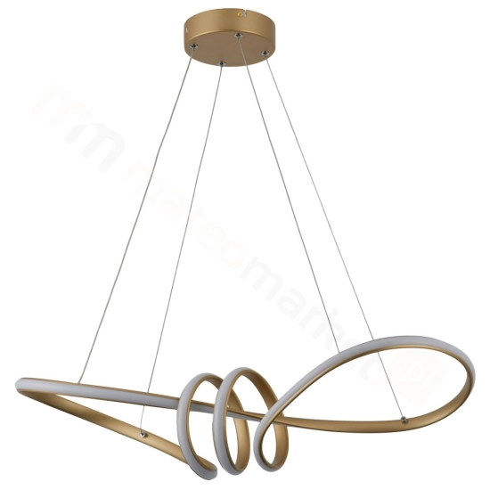 Canbera lampa wisząca LED złoty 338901-09 REALITY