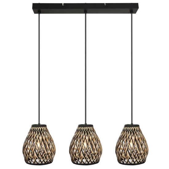 Lampa wisząca Carmina 3xE27 40W 342003-30 REALITY