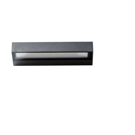Casola (dark grey) AZ4356 LED 12W 950lm 3000K IP54 METAL ACRYL AZZARDO
