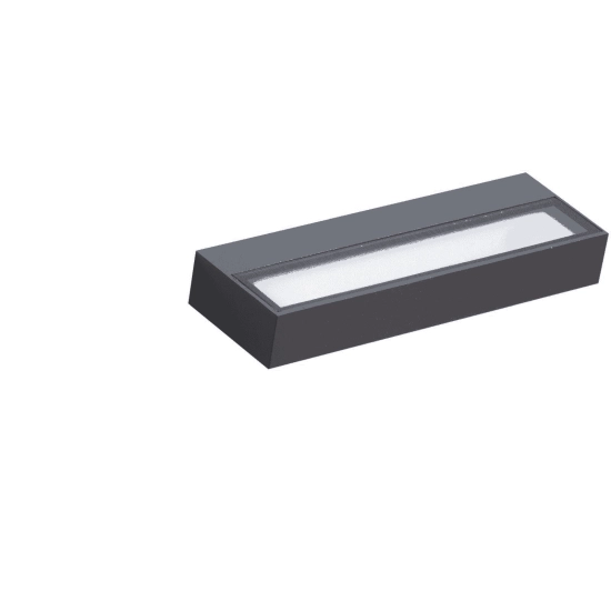 lafabryka.pl Casola (dark grey) AZ4356 LED 12W 950lm 3000K IP54 METAL ACRYL AZZARDO