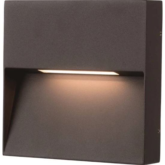 Casoria S (dark grey) AZ4367 LED 6W 450lm 3000K IP54 METAL ACRYL AZZARDO