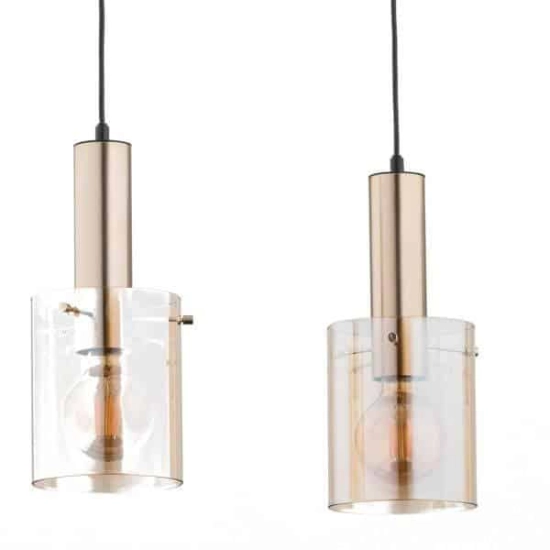 kinkiecik.pl Celia 62165 lampa wisząca 3x60W/E27 ALFA