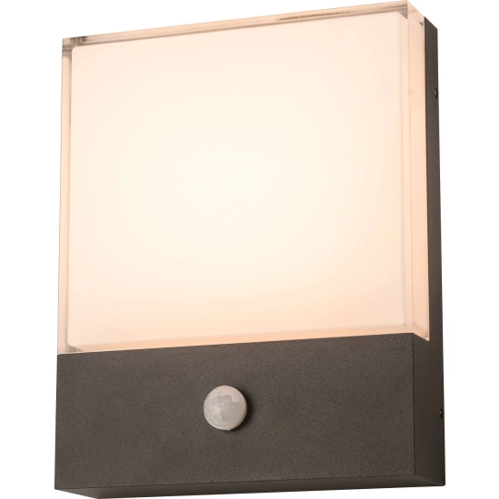 Civita Sensor (dark grey) AZ4360 LED 12W 800lm 3000K IP54 METAL ACRYL AZZARDO