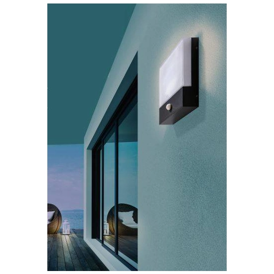 Civita Sensor (dark grey) AZ4360 LED 12W 800lm 3000K IP54 METAL ACRYL AZZARDO