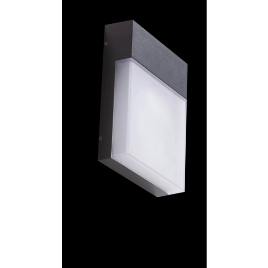 Civita (dark grey) AZ4361 LED 12W 800lm 3000K IP54 METAL ACRYL AZZARDO