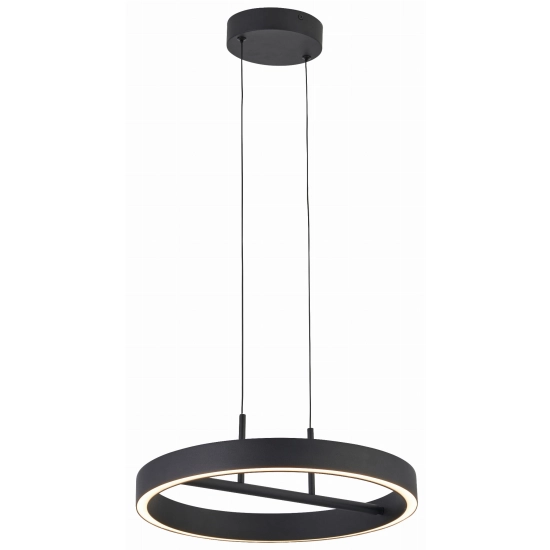 Lampa wisząca Coltrain czarny mat 341001-30 REALITY