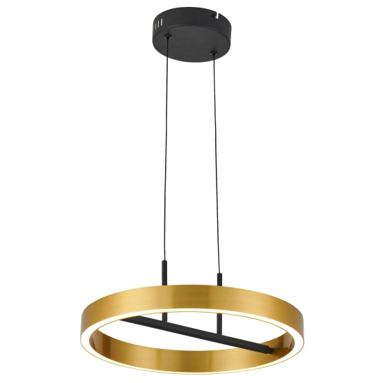 Lampa wisząca Coltrain czarny mat/ złoty galwanizowany 341001-32 REALITY