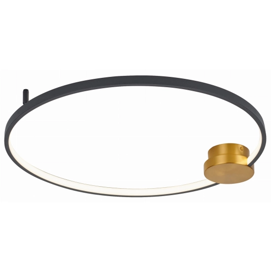 Plafon Condida LED złoty/czarny mat 641101-32 REALITY