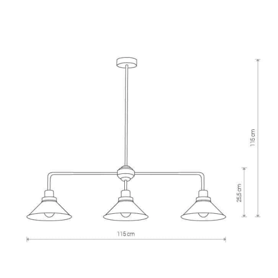 Lampa wisząca CRAFT III 9150 Nowodvorski - zdjęcie dodatkowe 2