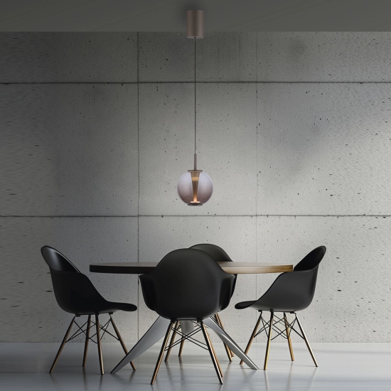 Lampa wisząca Pure Infinity Brązowa 2220-97 Paul Neuhaus - zdjęcie dodatkowe 2