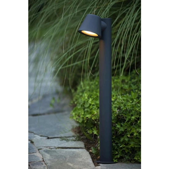 Lampa stojąca DINGO LED GU10 1x5W 3000K IP44 Anthracite 14881/70/30 Lucide - zdjęcie dodatkowe 2