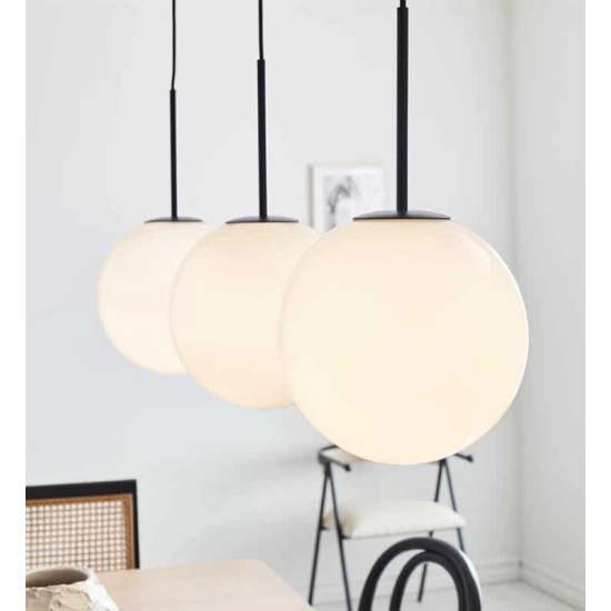 kinkiecik.pl Lampa wisząca DIONE Pendant 3L White/Black 108269 Markslojd