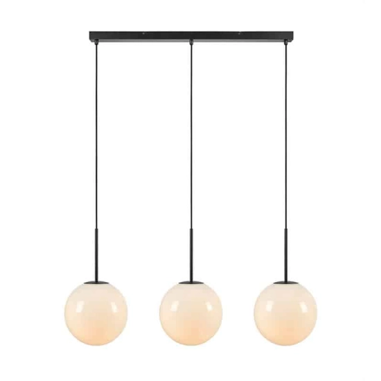 kinkiecik.pl Lampa wisząca DIONE Pendant 3L White/Black 108269 Markslojd