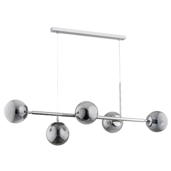 Lampa wisząca DANSA CHROM 5xE14 63018 ALFA