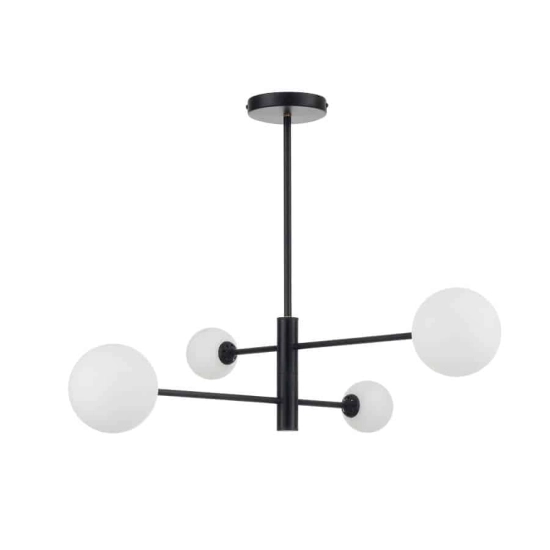 kinkiecik.pl Dorado 4 wisząca czarna LP-002/4P BK Light Prestige