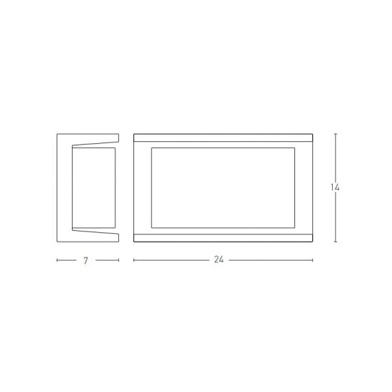 E149 OUTDOOR SCONCE 1XE27 GRAPHITE IP54 Zambelis Lights
