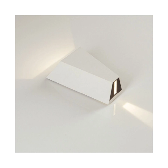 E156 OUTDOOR SCONCE 2X3W WHITE IP54 Zambelis Lights