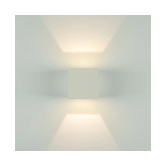 E159 OUTDOOR SCONCE LED 2X3W WHITE IP54 Zambelis Lights