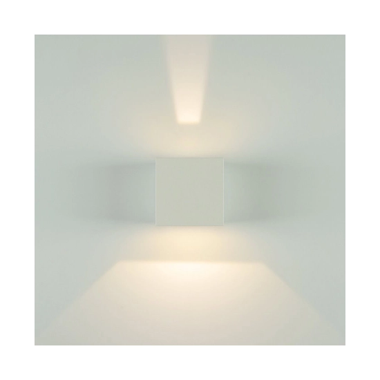 E159 OUTDOOR SCONCE LED 2X3W WHITE IP54 Zambelis Lights