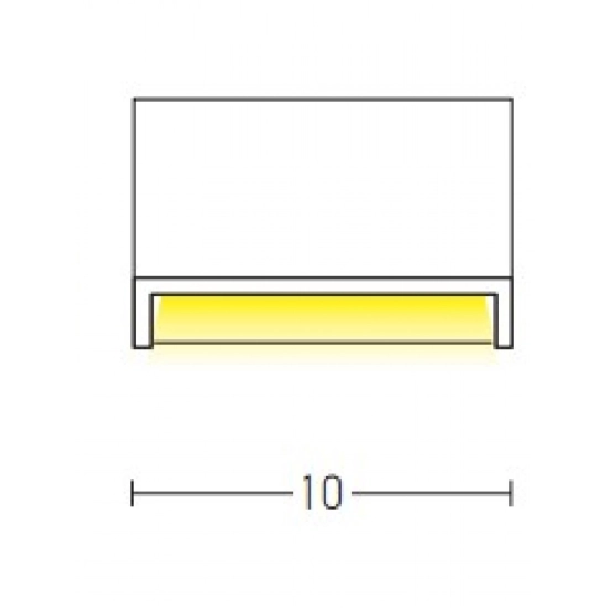 E182 OUTDOOR SCONCE LED 2W WHITE IP54 Zambelis Lights