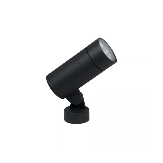 E235-27 OUTDOOR SPOT LED 12W 2700K ALUMINUM SANDY BLACK IP65 Zambelis Lights