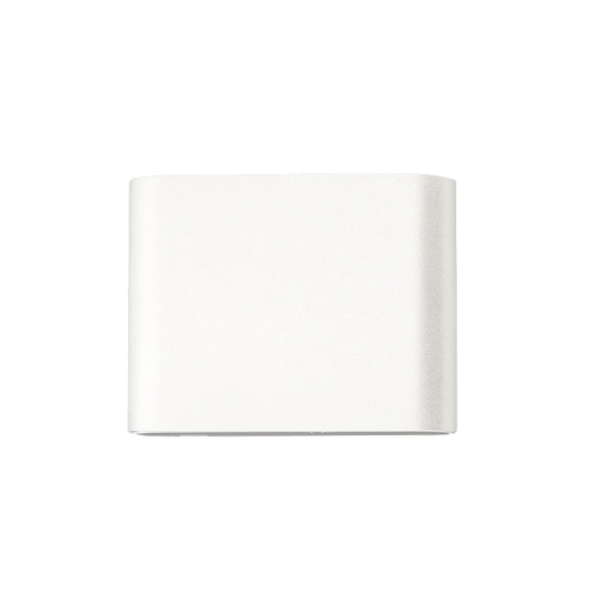 E238-W OUTDOOR SCONCE 2X3W 3000K ALUMINUM WHITE IP65 Zambelis Lights