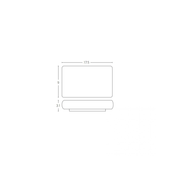 E239-W OUTDOOR SCONCE 2X6W 3000K ALUMINIUM WHITE IP65 Zambelis Lights