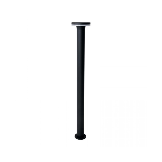 E249-27 OUTDOOR BOLLARD LED 12W 2700K ALUMINUM SANDY BLACK Zambelis Lights