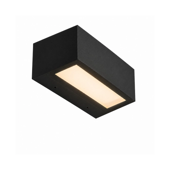 E262-27 OUTDOOR WALL LIGHT LED 2X13.5W 2700K-3000K ALUMINIUM SANDY BLACK IP65 Zambelis Lights
