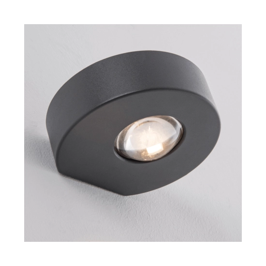 E278 OUTDOOR WALL LIGHT LED 9W 3000K ALUMINIUM GRAPHITE IP54 Zambelis Lights