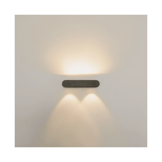 E315 OUTDOOR WALL LIGHT LED 10W 3000K ALUMINIUM GRAPHITE IP54 Zambelis Lights