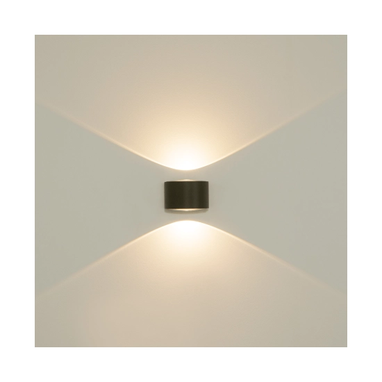 E317 OUTDOOR WALL LIGHT LED 2X5W 3000K ALUMINIUM GRAPHITE IP54 Zambelis Lights