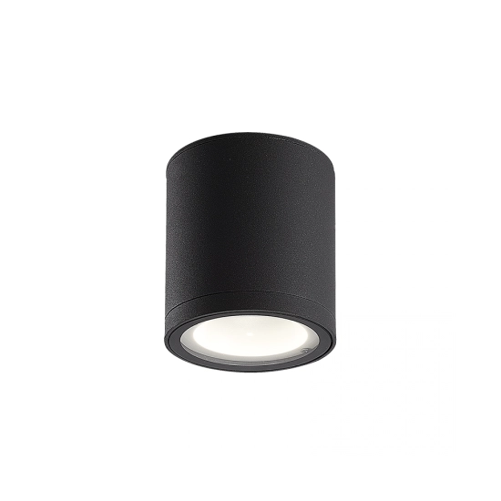 E340 OUTDOOR CEILING LIGHT LED 8W 3000K ALUMINIUM GRAPHITE IP65 Zambelis Lights