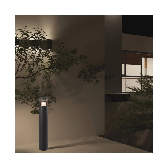 E345 OUTDOOR FLOOR LIGHT LED 10W 3000K ALUMINIUM GRAPHITE IP65 Zambelis Lights