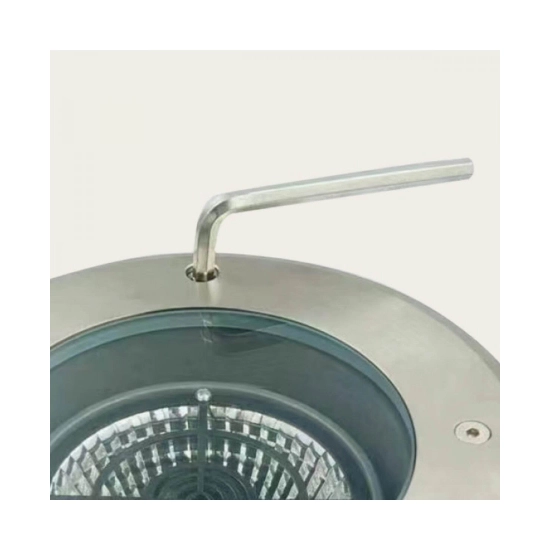 E361 OUTDOOR RECESSED LIGHT LED 15W 3000K STAINLESS STEEL IP66 Zambelis Lights