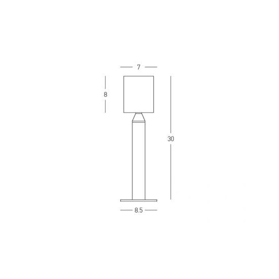 E408 OUTDOOR FLOOR LED LIGHT 8W 3000K SANDY BLACK IP65 Zambelis Lights