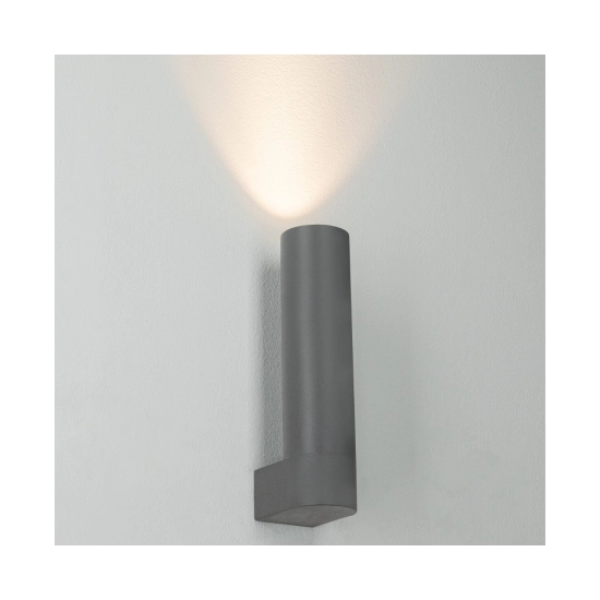 E415 OUTDOOR WALL LED LIGHT 5W 3000K GRAPHITE ALUMINIUM IP65 Zambelis Lights