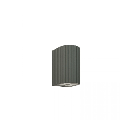 E421 OUTDOOR WALL LED LIGHT 4x1W 3000K GRAPHITE ALUMINIUM IP 54 Zambelis Lights