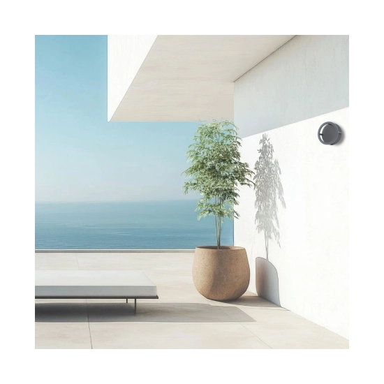 E443 OUTDOOR WALL LED LIGHT 9.2W 3000K GRAPHITE IP65 Zambelis Lights