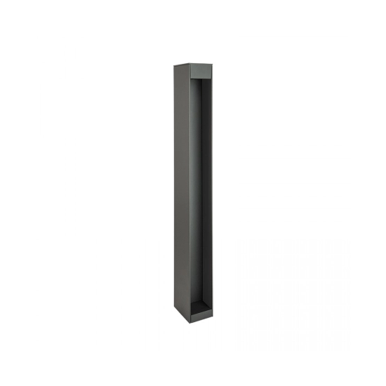 E467 OUTDOOR BOLLARD LED LIGHT 12W 2200K-4000K GRAPHITE ALUMINIUM IP65 Zambelis Lights