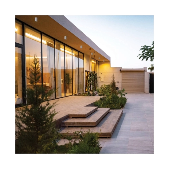 E480 OUTDOOR CEILING LIGHT 1xGU10 LED MAX 9W CONCRETE- METAL IP54 Zambelis Lights