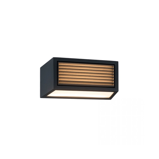 E500 OUTDOOR WALL UP-DOWN LIGHT 1xE27 MAX 15W IP54 GRAPHITE ALUMINIUM Zambelis Lights