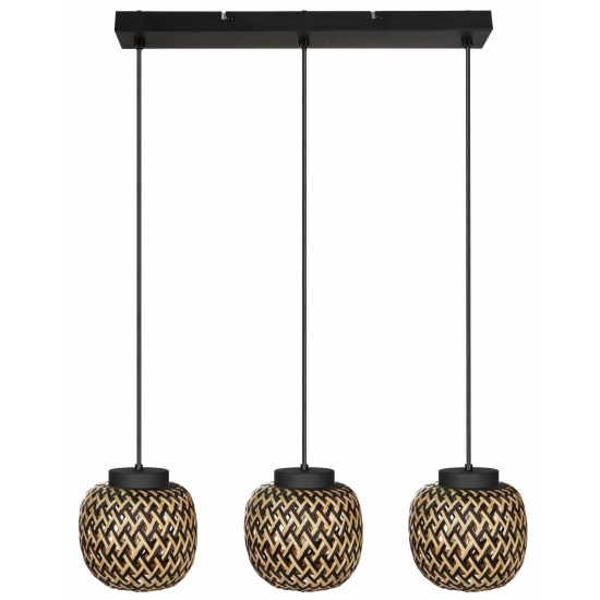 Elaine - lampa wisząca czarny mat 342203-30 REALITY